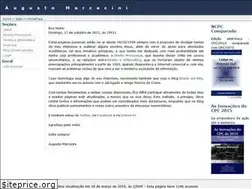 Sites similar to augustomarcacini.net