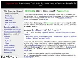 Sites similar to augustuscoins.com