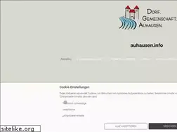Sites similar to auhausen.info