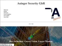 Sites similar to auinger-security.de