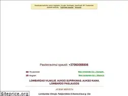 Sites similar to auksomoneta.lt
