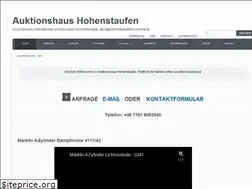 Sites similar to auktion-hohenstaufen.de