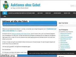 Sites similar to auktionen-ohne-gebot.de