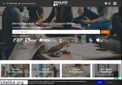 Sites similar to aula10formacion.com