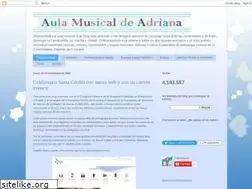 Sites similar to aulamusicaldeadriana.blogspot.com