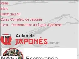 Sites similar to aulasdejapones.com.br