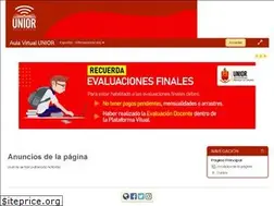 Sites similar to aulavirtualunior.com