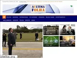 Sites similar to aultimafolha.com.br