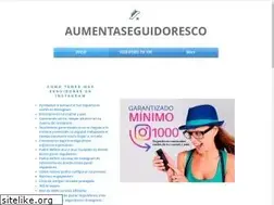 Sites similar to aumentaseguidoresco.com