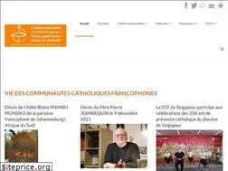 Sites similar to aumoneries-francophones.cef.fr
