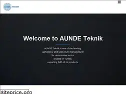 Sites similar to aundeteknik.com.tr