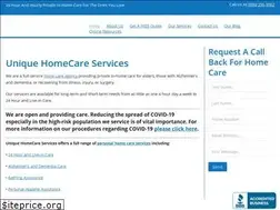 Sites similar to auniquehomecareservices.com