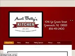 Sites similar to auntbettyskitchen.com