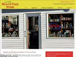 Sites similar to auntdebbieshealthfoodstore.com