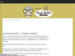 Sites similar to auntruthskitchen.com
