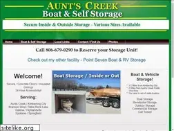 Sites similar to auntscreekboatandselfstorage.com
