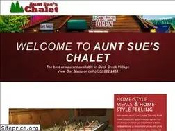 Sites similar to auntsueschalet.com