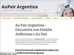 Sites similar to aupair.com.ar