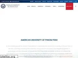 Sites similar to aupp.edu.kh