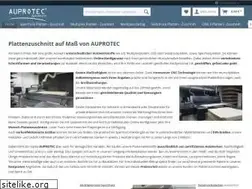 Sites similar to auprotec-zuschnitt.de
