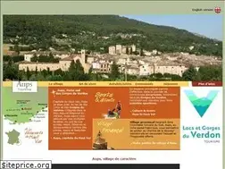 Sites similar to aups-tourisme.com