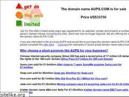 Sites similar to aups.com