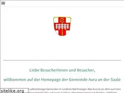 Sites similar to aura-saale.de