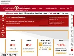 Sites similar to aurak.ac.ae