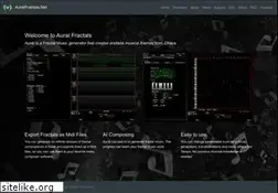 Sites similar to auralfractals.net
