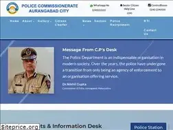 Sites similar to aurangabadcitypolice.gov.in