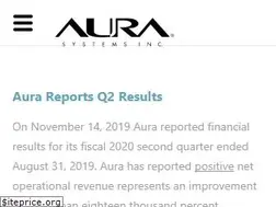 Sites similar to aurasystems.com