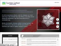 Sites similar to aurealotus.com