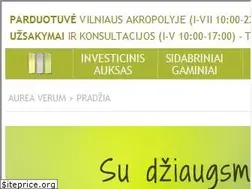 Sites similar to aureaverum.lt