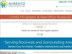 Sites similar to aurentzdental.com