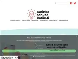 Sites similar to aurinkosahkoakotiin.fi