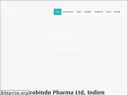 Sites similar to aurobindo-pharma.de