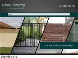 Sites similar to auronfencing.com.au