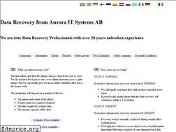 Sites similar to aurora-data-recovery.com