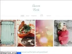 Sites similar to aurorabirth.com
