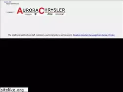 Sites similar to aurorachrysler.ca