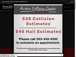 Sites similar to auroracollisioncenter.com