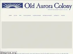Sites similar to auroracolony.org