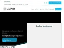 Sites similar to auroradentalstudio.ca