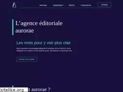 Sites similar to aurorae-editorial.com