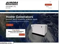 Sites similar to auroragenerators.com