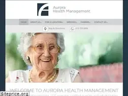Sites similar to aurorahealthmgt.com