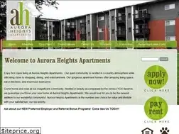 Sites similar to auroraheightsapts.com