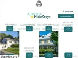Sites similar to auroramainstays.com
