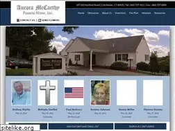 Sites similar to auroramccarthyfuneralhome.com