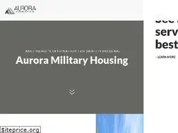 Sites similar to auroramilitaryhousing.com